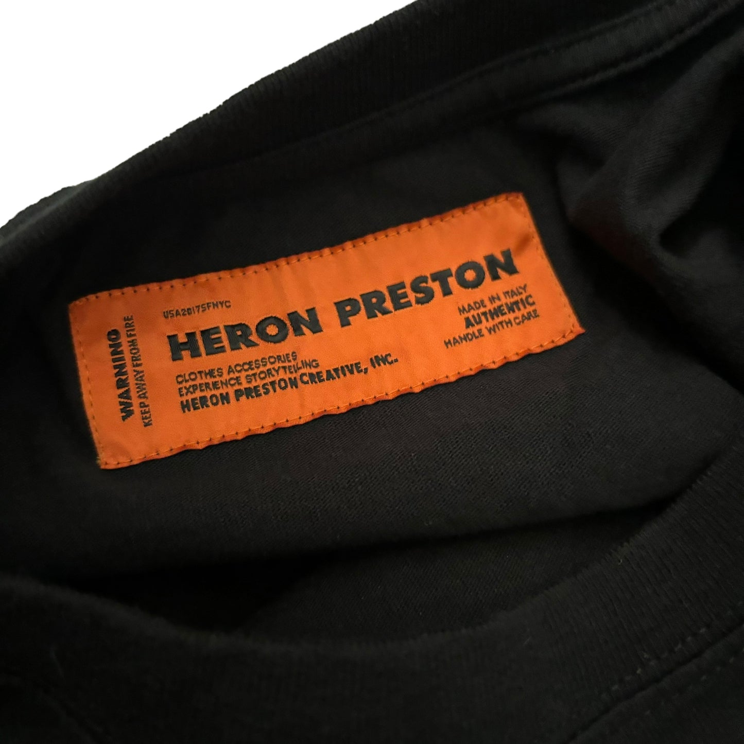 Heron Preston ‘MR PRESIDENT TEE’ RARE