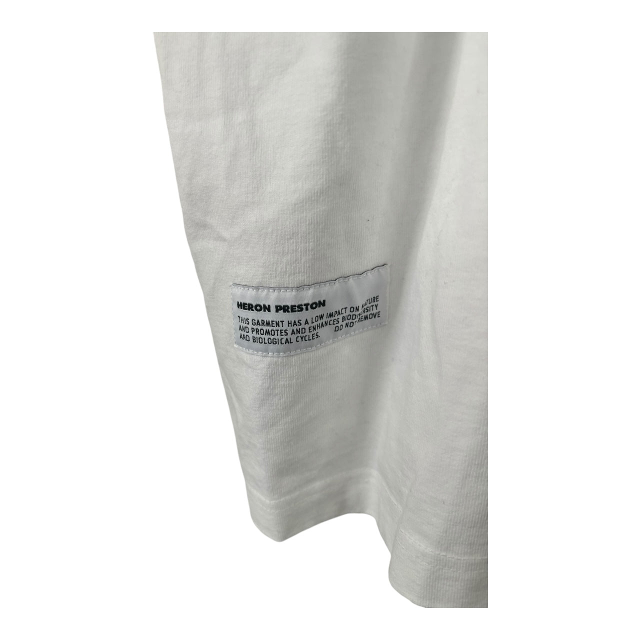 Heron Preston turtle neck logo T shirt *DEFECT*