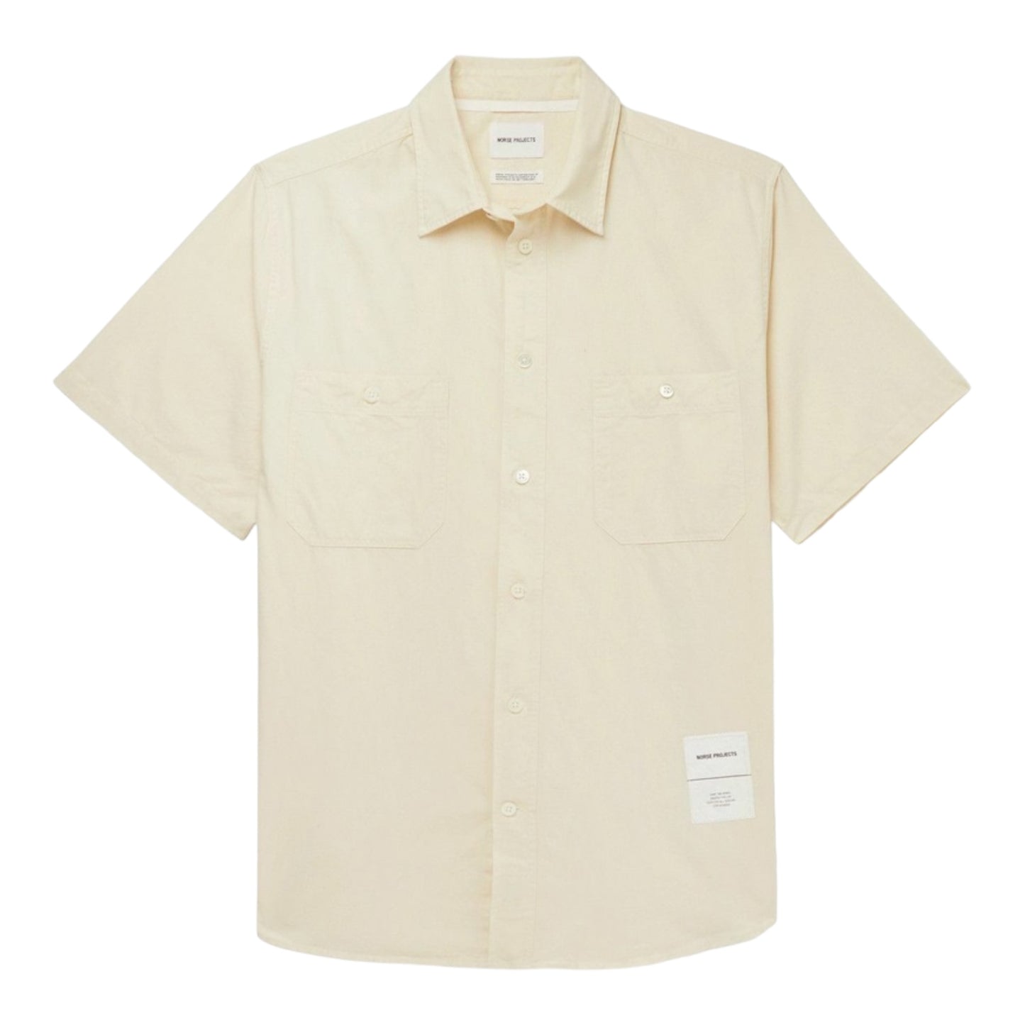 Norse Projects Silas Chambray Shirt - Neutrals